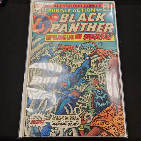 Jungle Action: The Black Panther #18 (1st appearance of Madam Slay)