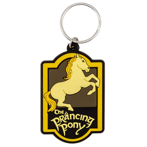 The Lord Of The Rings PVC Keyring Prancing Pony.