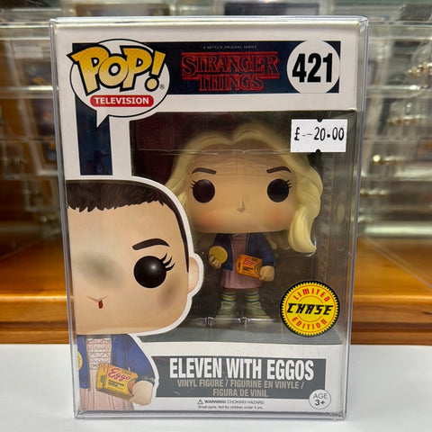 Funko Pop | Eleven With Eggos Wig Chase | Stranger Things No. 421
