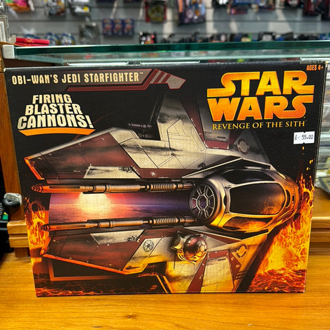 Star Wars Revenge Of The Sith Obi-Wan's Jedi Startfighter Boxed. minor box damage