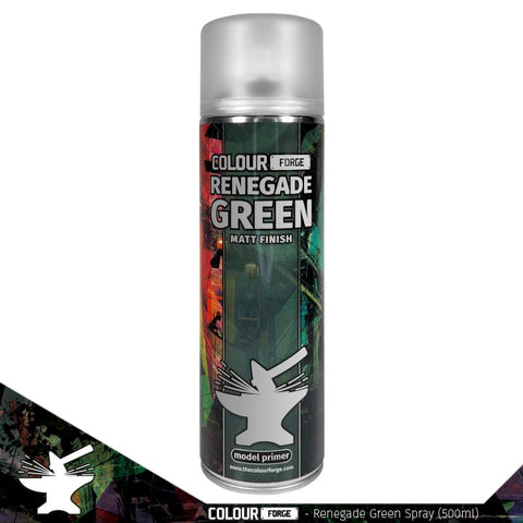 Colour Forge Matt Renagade Green Spray (500ml)