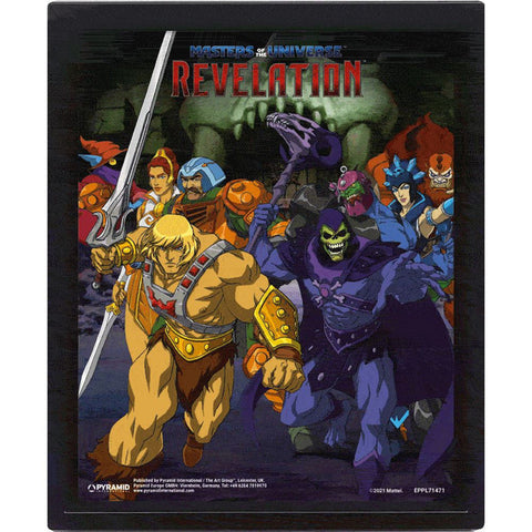 Masters Of The Universe: Revelation (Forces Of Good And Evil) Framed 3D