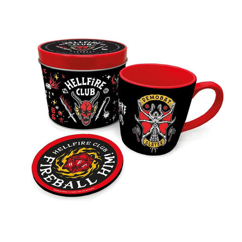 Stranger Things (Hellfire Club) Gift Set (Mug & Coaster In Keepsake Tin)
