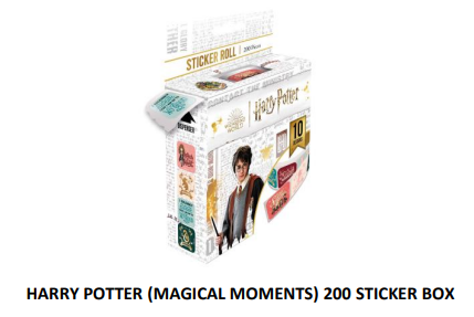 HARRY POTTER - Magical moments - Sticker box (200)