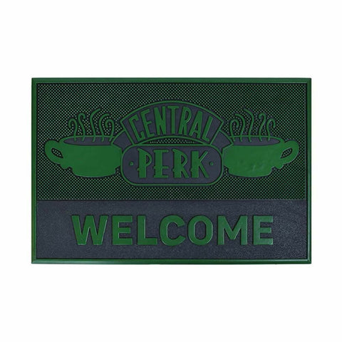 Friends Central Perk Logo Rubber Welcome Entrance Hall Doormat - Indoor Outdoor