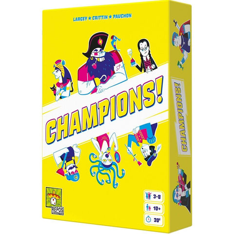 Champions! Party Card Game Repos Asmodee REPCHA01 Family Voting Prediction