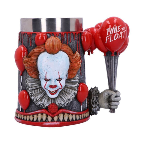 IT Pennywise Time to Float Tankard 15.5cm Horror Collectible