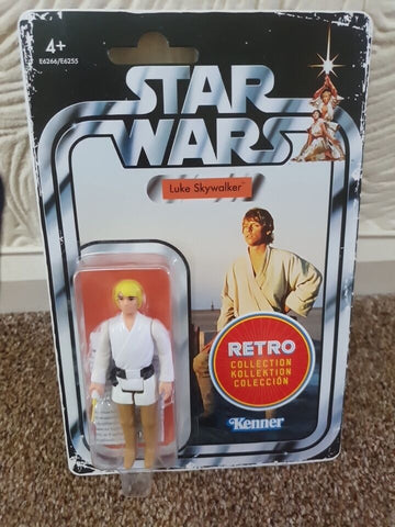 Kenner Star Wars Retro Collection Wave 1 Luke Skywalker 3.75 Figure