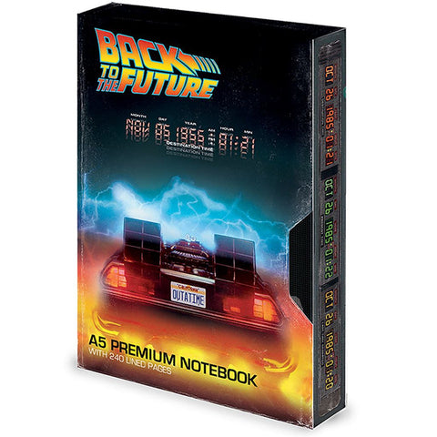 Back to the Future A5 Premium VHS Notebook