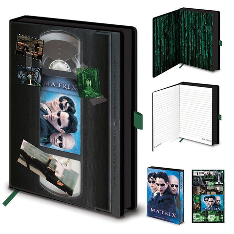 The Matrix (Vhs) A5 Premium Notebook