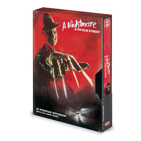 A Nightmare On Elm Street (Video Nasty) Vhs Notebook