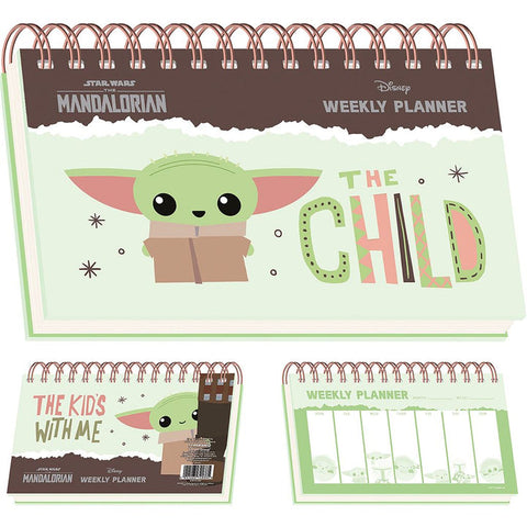 Star Wars: The Mandalorian (The Kids With Me) Weekly Planner