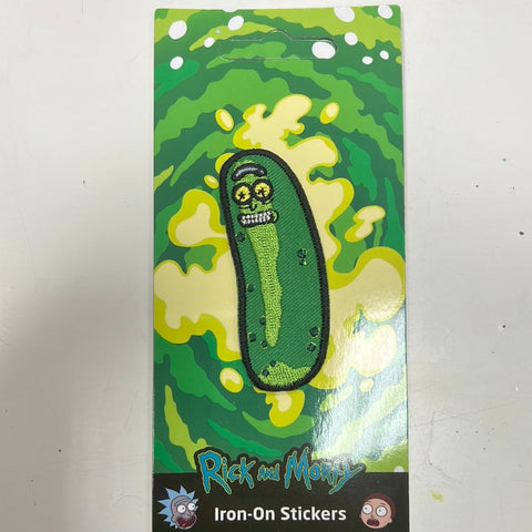 RICK AND MORTY (PICKLE RICK) EMBROIDERY (IRON ON) STICKER