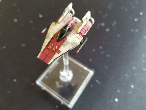 Star Wars X-wing miniatures - Complete (Without tokens) and loose - A-Wing