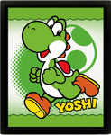 3D Lenticular Print Moving Picture Mario Yoshi Flip New UK Nintendo Gamer Retro
