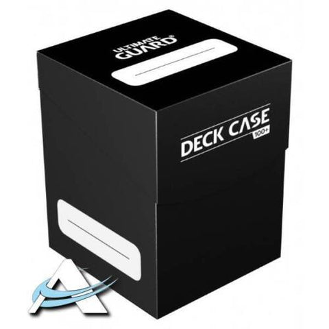 Deck Box Case ULTIMATE GUARD 100+ Black / Black Portadeck
