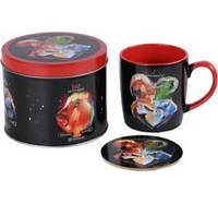 harry potter mug and coaster gift tin