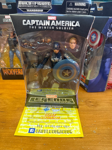 Marvel Legends Mandroid BAF Series - Captain America Action Figure ...