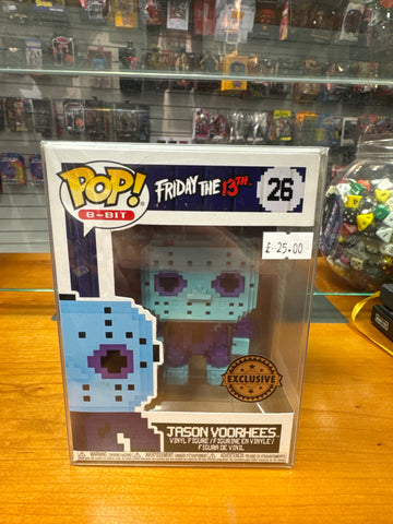 Funko Pop! 8-Bit: Friday the 13th - Jason Voorhees - GameStop (Exclusive) #26