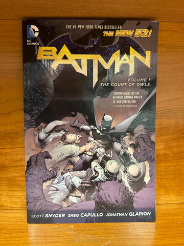 DC comics The New 52 Batman vol 1 The Court Of Owls second hand