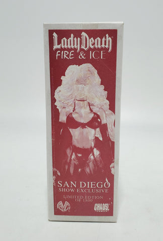MAC Fire & Ice Lady Death SDCC exclusive action figure