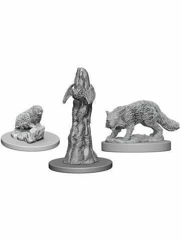 Pathfinder Battles Deep Cuts Unpainted Miniatures Familiars