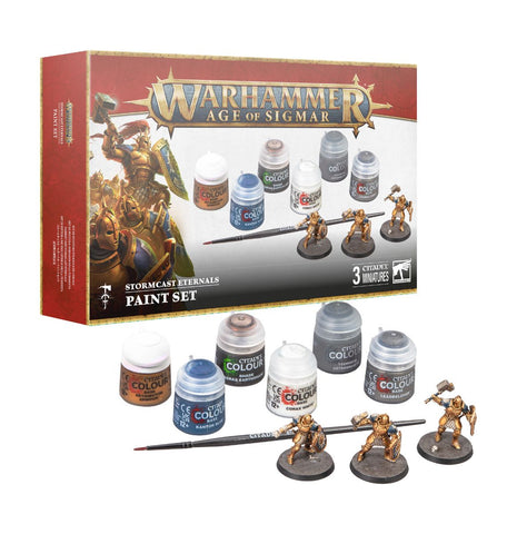 Games Workshop Age OF Sigmar Stormcast Eternals Paint Set