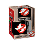 Ghost Ghostbusters Mug & Sock Set