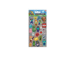 MINECRAFT (ASSORTMENT) 25pc REUSABLE PAPER STICKERS