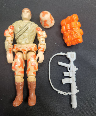 Vintage G.I Joe Action Force Spearhead v1 ARAH GI 1988 W/accessories