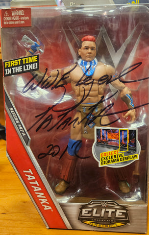 Signed Tatanka Action Figure