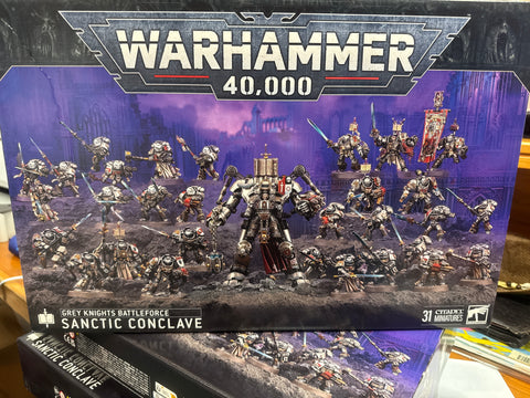 WARHAMMER 40,000: grey knights battleforce sanctic conclave