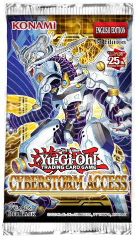 Yu-Gi-Oh! Sealed Booster PACK Cyberstorm Access (9 Cards) (1st Edition)