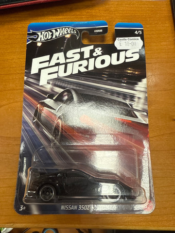 Hot Wheels Fast and Furious nissan 350z  4/5
