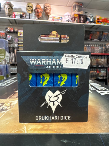 Warhammer  40000 Drukhari Dice