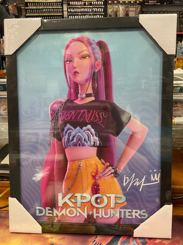 K-Pop Demon Hunters MIRA - Official 30 x 40cm Framed Wall Art Print