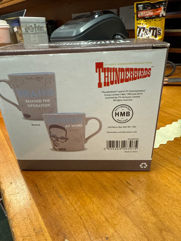 Thunderbirds:BRAINS GENIUS AT WORK MUG