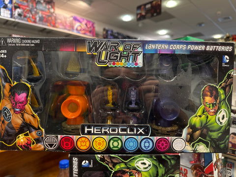 Heroclix Lantern Corps Power Batteries War Of Light Orange And Indigo