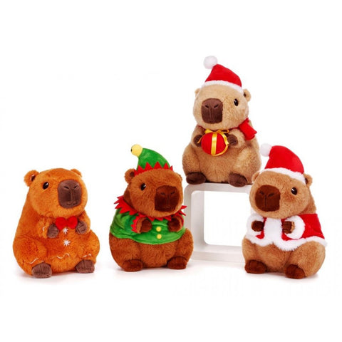 Capybara Christmas 21cm Plush Assortment