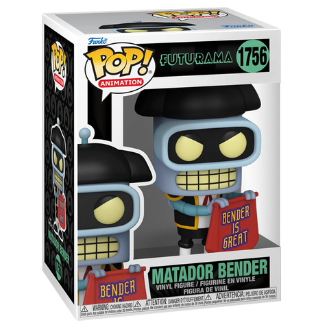 Funko Pop! Vinyl: Futurama - Matador Bender #1756