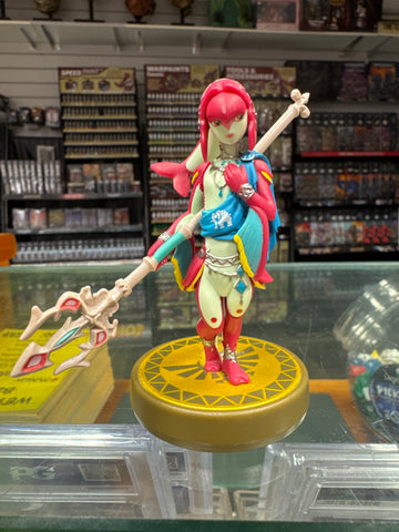 Zelda Breath of the Wild Amiibo Mipha Zora Champion Figure
