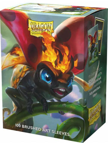 Dragon Shield Brushed Art Sleeves - The Burnbug (100-pack) - Dragon Shield Card Sleeves