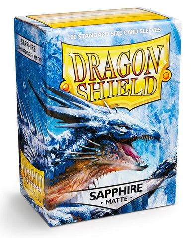 Dragon Shield: Card Sleeves: Sapphire (Box Of 100)