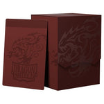 DRAGON SHIELD BLOOD RED CARD PROTECTOR DECK CASE