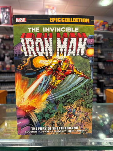 THE INVINCIBLE IRON MAN-THE FURY OF THE FIRE BRAND MARVEL EPIC COLLECTION