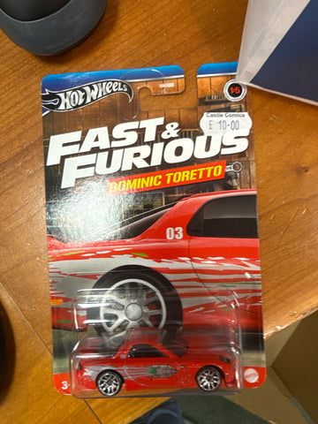 Hot Wheels Fast and Furious 1995 MAZDA RX-7