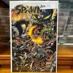 SPAWN ISSUE #151 Variant wraparound cover art by Philip Tan featuring Spawn's enemies