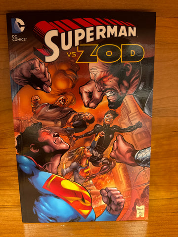 DC comics Superman vs Zod second hand