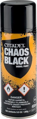 Chaos Black Spray Paint