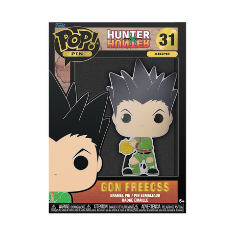 HUNTER X HUNTER - Pop Large Enamel Pin N° 31- GON  FREECSS